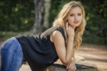 Картинка девушки -unsort+ блондинки лицо взгляд