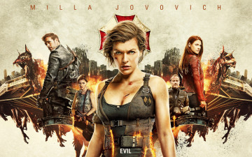 Картинка кино+фильмы resident+evil +the+final+chapter resident evil the final chapter 2017