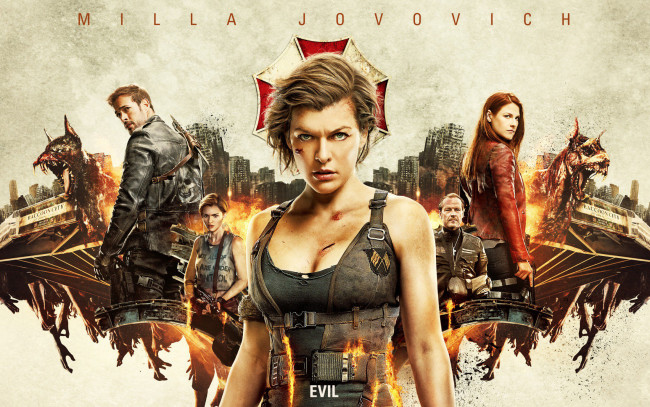 Обои картинки фото кино фильмы, resident evil,  the final chapter, resident, evil, the, final, chapter, 2017