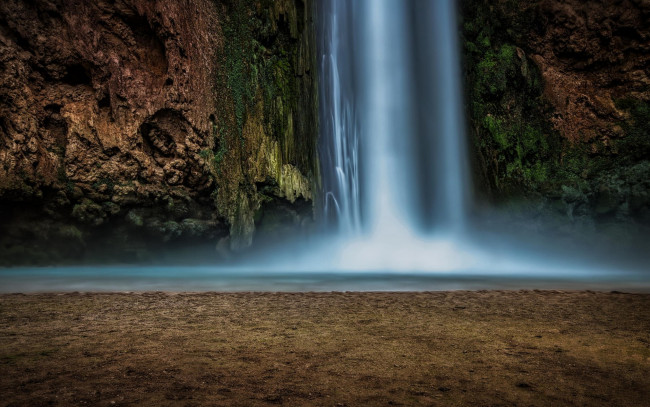 Обои картинки фото природа, водопады, поток, камни