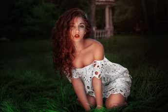 Картинка девушка девушки -unsort+ рыжеволосые+и+другие модель