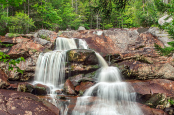 Картинка природа водопады простор