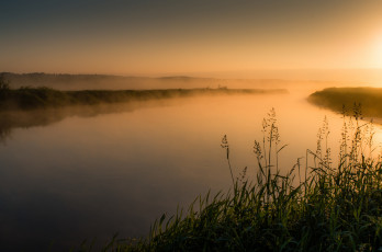 Картинка природа восходы закаты простор