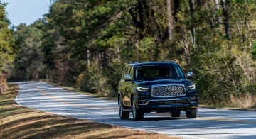 Картинка infiniti+qx80+2018 автомобили infiniti 2018 blue hermosa color qx80