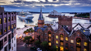 Картинка города сидней+ австралия простор