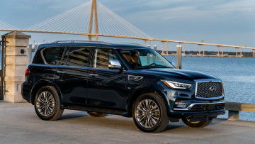 Картинка infiniti+qx80+2018 автомобили infiniti color qx80 2018 hermosa blue
