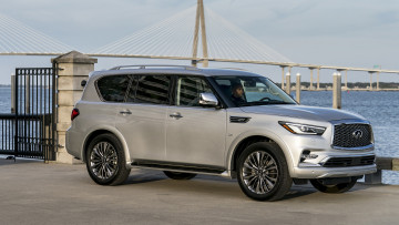 обоя infiniti qx80 2018, автомобили, infiniti, platinum, 2018, qx80