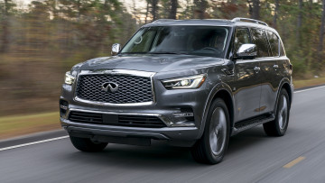Картинка infiniti+qx80+2018 автомобили infiniti qx80 2018 внедорожник серый