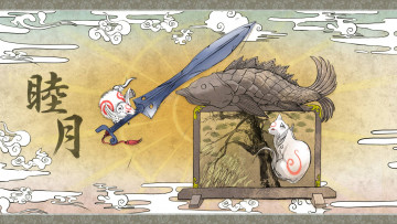 Картинка видео+игры okami игра адвенчура