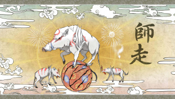 Картинка видео+игры okami игра адвенчура