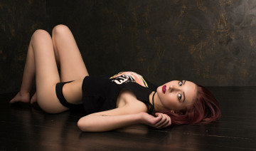 Картинка девушка девушки -unsort+ рыжеволосые+и+другие модель