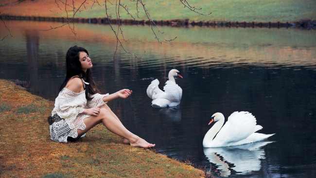 Обои картинки фото aurela skandaj, девушки, девушка, aurela, skandaj, модель