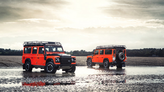 Обои картинки фото land-rover defender adventure edition 2015, автомобили, land-rover, adventure, defender, 2015, edition