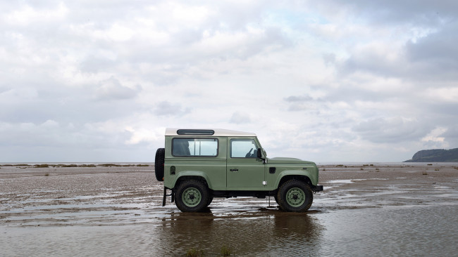 Обои картинки фото land-rover defender heritage edition 2015, автомобили, land-rover, edition, heritage, defender, 2015
