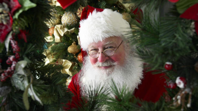 Обои картинки фото праздничные, дед мороз,  санта клаус, коллаж, санта