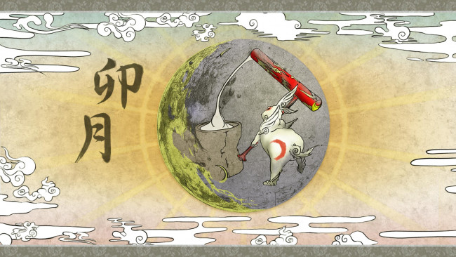 Обои картинки фото видео игры, okami, игра, адвенчура