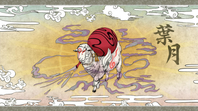 Обои картинки фото видео игры, okami, игра, адвенчура