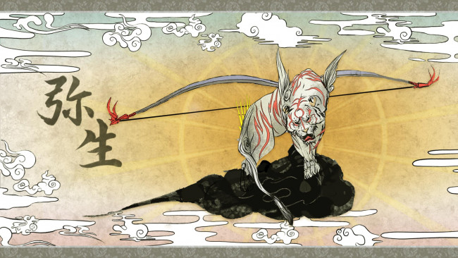 Обои картинки фото видео игры, okami, игра, адвенчура