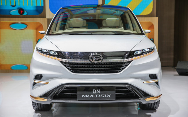 Обои картинки фото daihatsu dn multisix concept 2017, автомобили, daihatsu, 2017, concept, multisix, dn