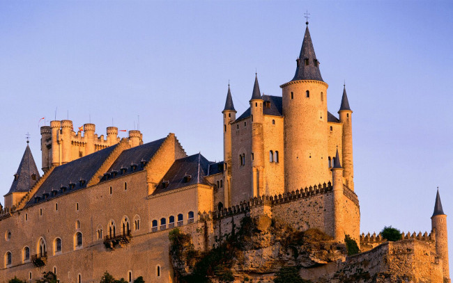 Обои картинки фото alcazar de segovia, города, замки испании, alcazar, de, segovia