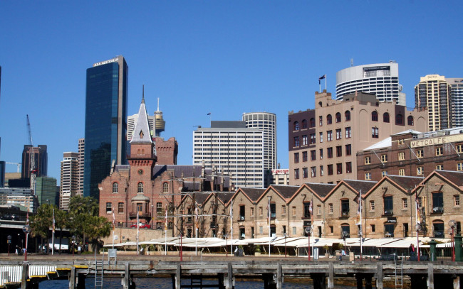 Обои картинки фото города, сидней , австралия, небоскребы