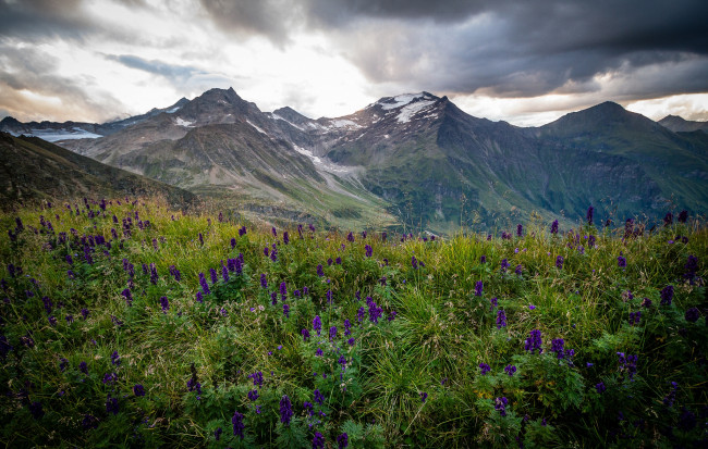 Обои картинки фото природа, горы, простор