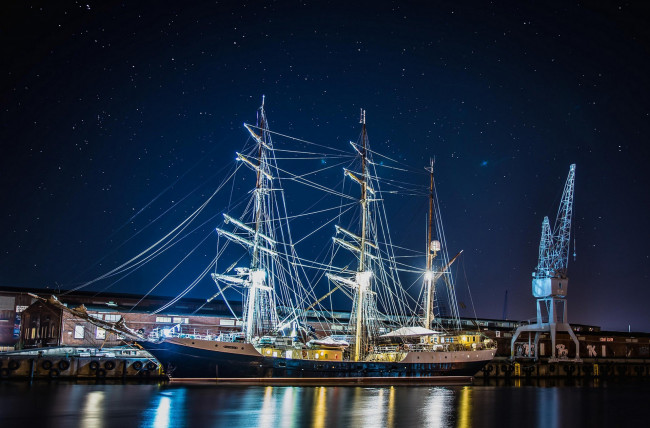 Обои картинки фото корабли, парусники, паруса, мачты