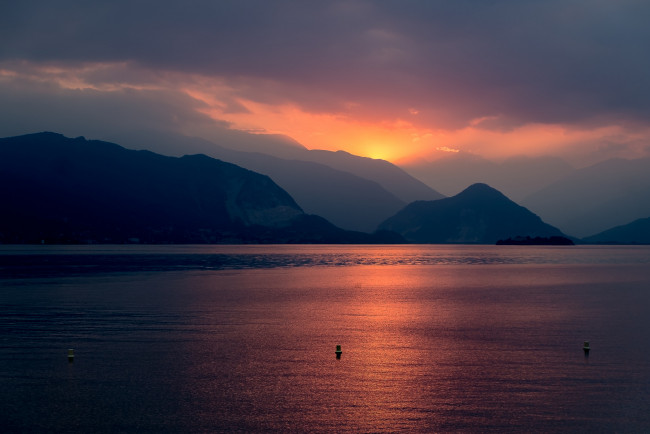 Обои картинки фото природа, восходы, закаты, простор