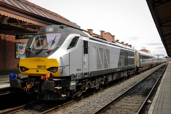 Обои картинки фото техника, поезда, локомотив, состав