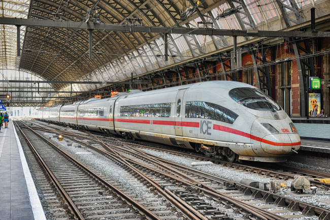 Обои картинки фото техника, поезда, состав, локомотив