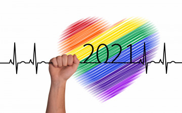 Картинка праздничные -+разное+ новый+год ритм сердце рука год