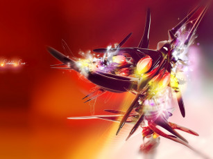 Картинка 3д+графика абстракция+ abstract объект