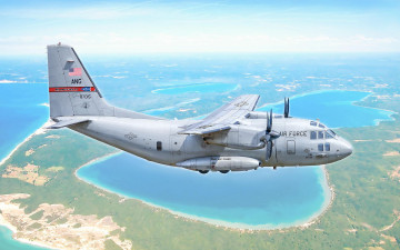 Картинка авиация военно-транспортные+самолёты alenia c27 spartan usaf c27j американский военно транспортный самолет g222 военная американские самолеты