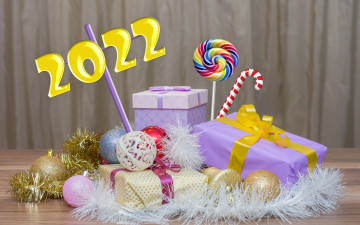 Картинка праздничные подарки+и+коробочки год подарки коробки украшения мишура леденцы