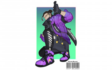 Картинка видео+игры league+of+legends парень оружие