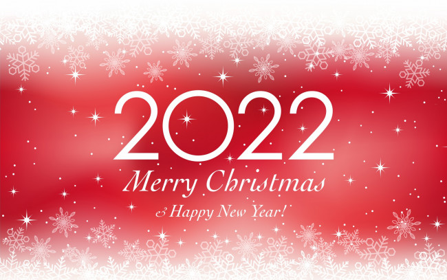 Обои картинки фото праздничные, векторная графика , новый год, снежинки, год, пожелания