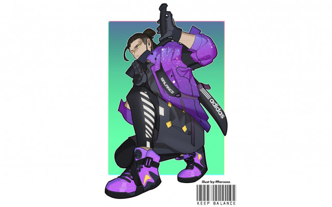 Обои картинки фото видео игры, league of legends, парень, оружие