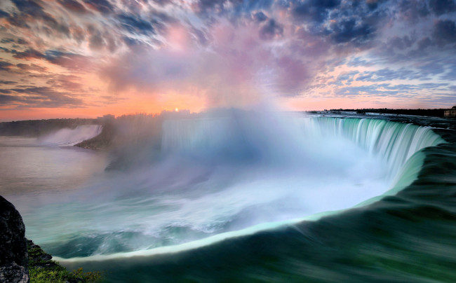 Обои картинки фото niagara falls, ontario, canada, природа, водопады, niagara, falls