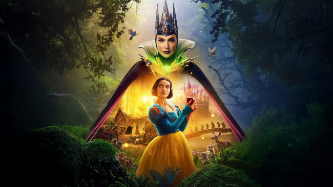 Обои картинки фото snow white || 2025, кино фильмы, snow white 2024, бeлoснeжка, мюзикл, фэнтези, мелодрама, семейный, disney, gal, gadot, rachel, zegler