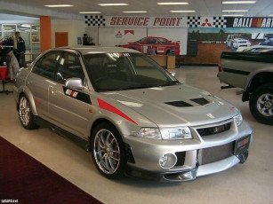 Картинка mitsubishi lancer автомобили