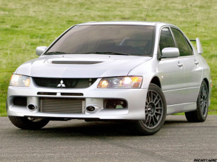 Картинка mitsubishi lancer evo9 автомобили