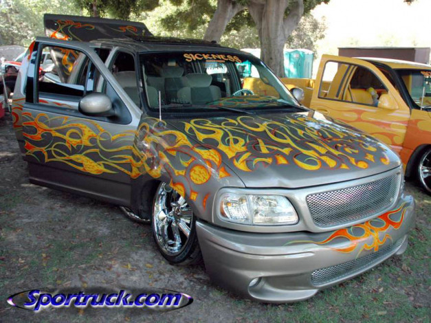 Обои картинки фото ford, f150, автомобили