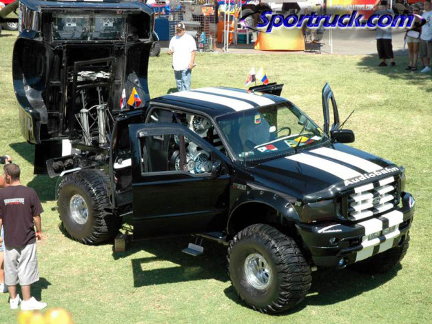 Обои картинки фото ford, monster, автомобили