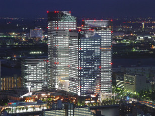 Картинка города огни ночного