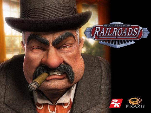 Обои картинки фото railroads, видео, игры, sid, meier`s