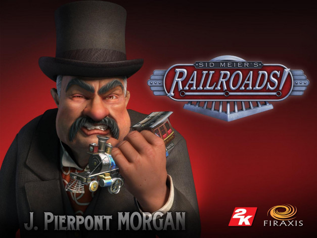 Обои картинки фото railroads, видео, игры, sid, meier`s