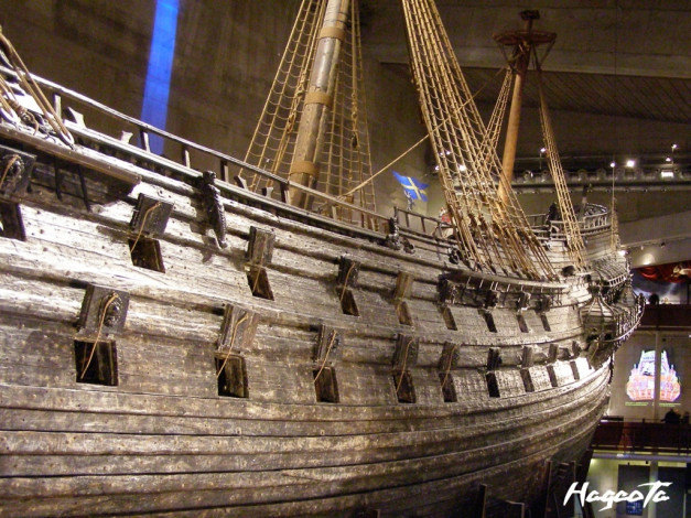 Обои картинки фото vasa, by, hageota, корабли, фрегаты