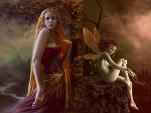 обоя фэнтези, феи