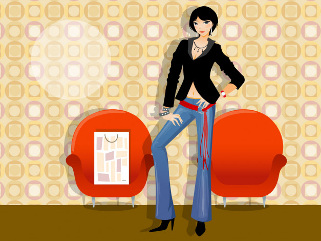 Обои картинки фото векторная, графика