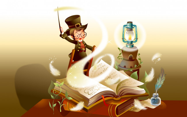 Обои картинки фото рисованные, дети